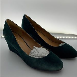 Dark Green Nine West Heels